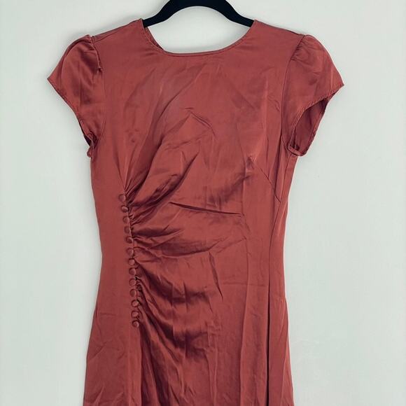 Reformation Tatianna Silk Midi Dress - Picture 4 of 7